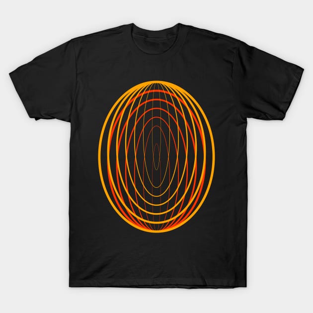 Abstract ellipse T-Shirt by Tuye Project